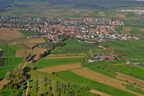 Luftaufnahme Altdorf im Jahr 2013